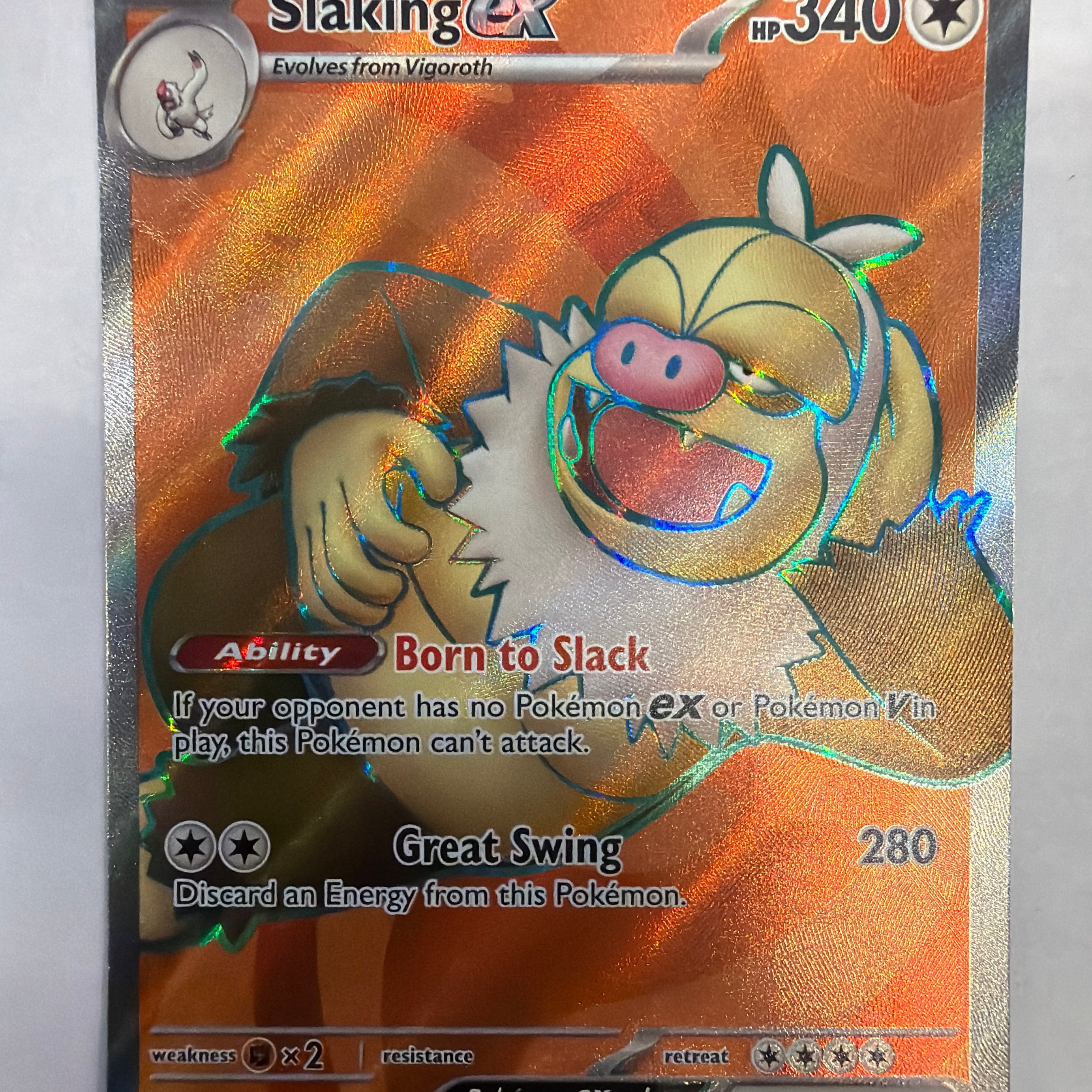 Pokémon TCG - Surging Sparks Slaking ex 227/191 NM