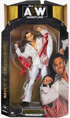 Jazwares AEW Wrestling, Unrivaled Collection, Matt Jackson, Series 1 #03