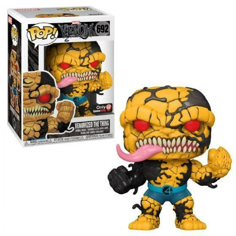 Funko Pop! Marvel Venom Venomized The Thing #692 GameStop Exclusive