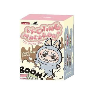 Pop Mart Exciting Macaron The Monsters Labubu Vinyl Face Blind Box