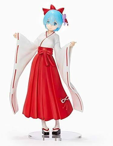 Sega SPM Re : Life in a Different World from Zero Rem Miko Style Statue