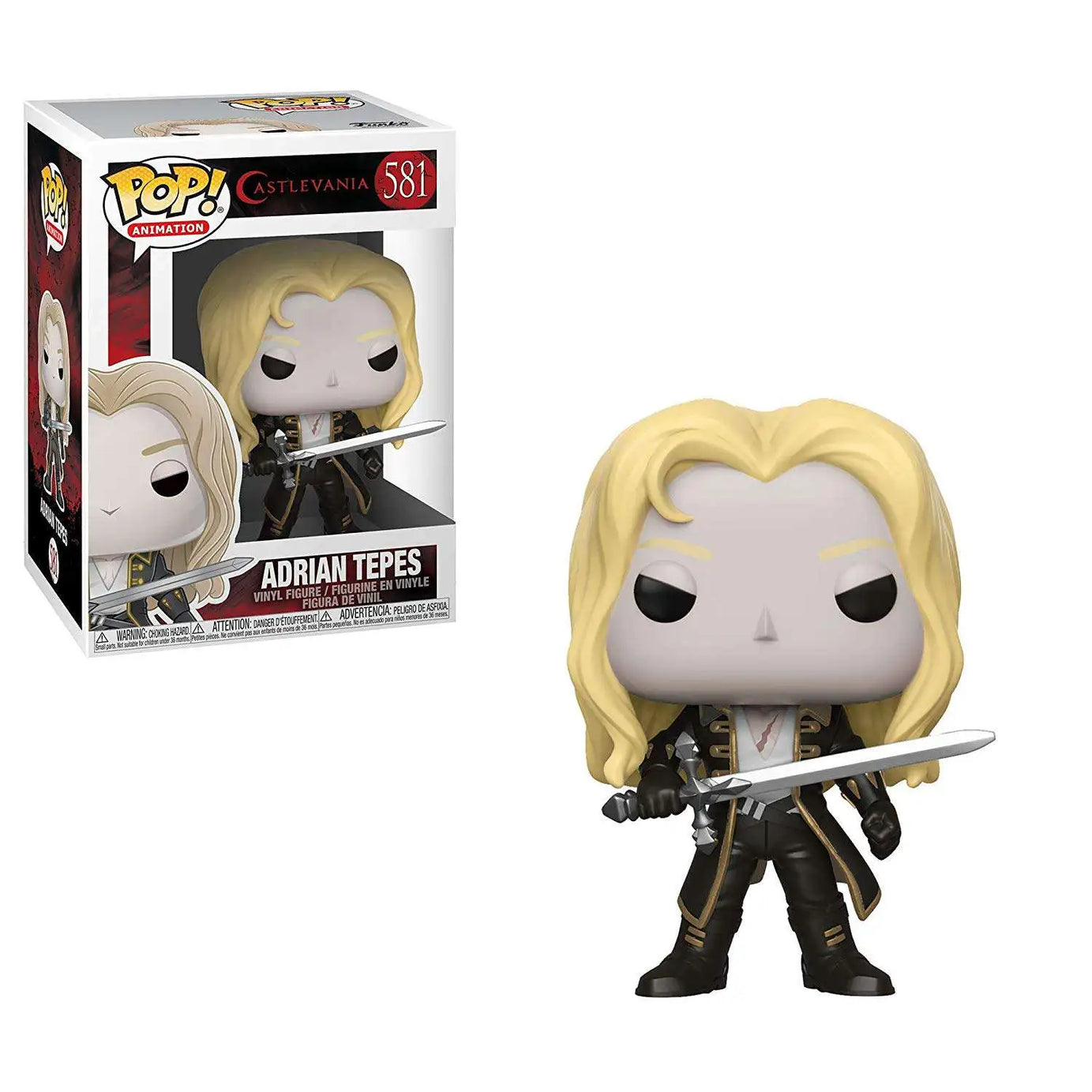 Funko Pop! Animation Castlevania Adrian Tepes #581