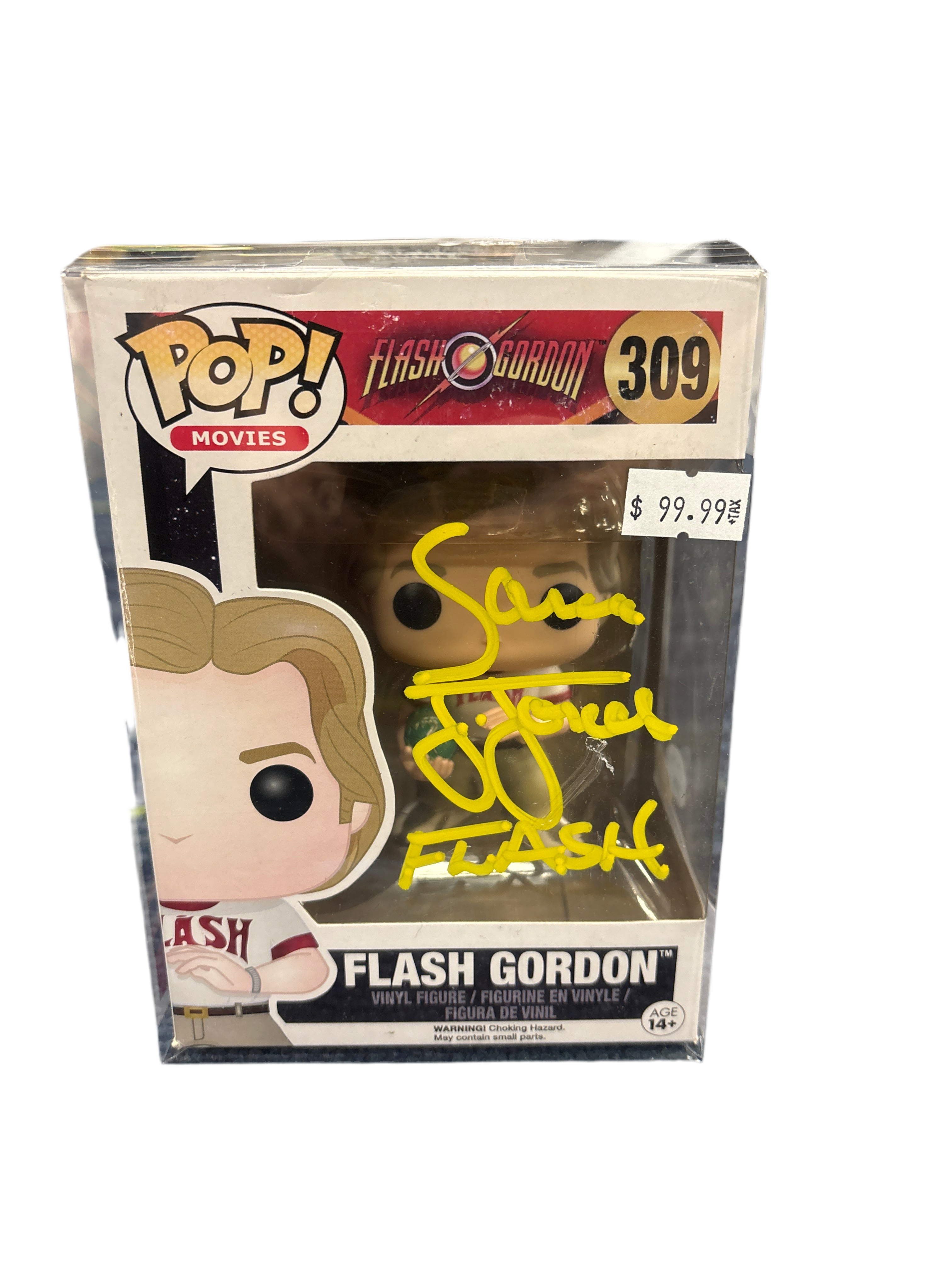 SIGNED Funko Pop! Movies Flash Gordon #309