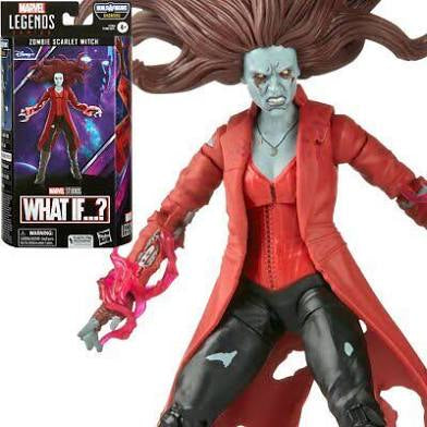 Hasbro Marvel Legends Series What if? Zombie Scarlet Witch Action Figure