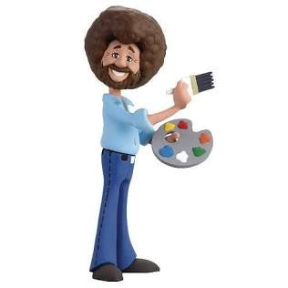 Neca Bob Ross The Joy of Painting (Blue Shirt)