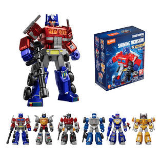 Blokees Transformers Shinning Version Shinning 1985 02 Model Kit Action Figure