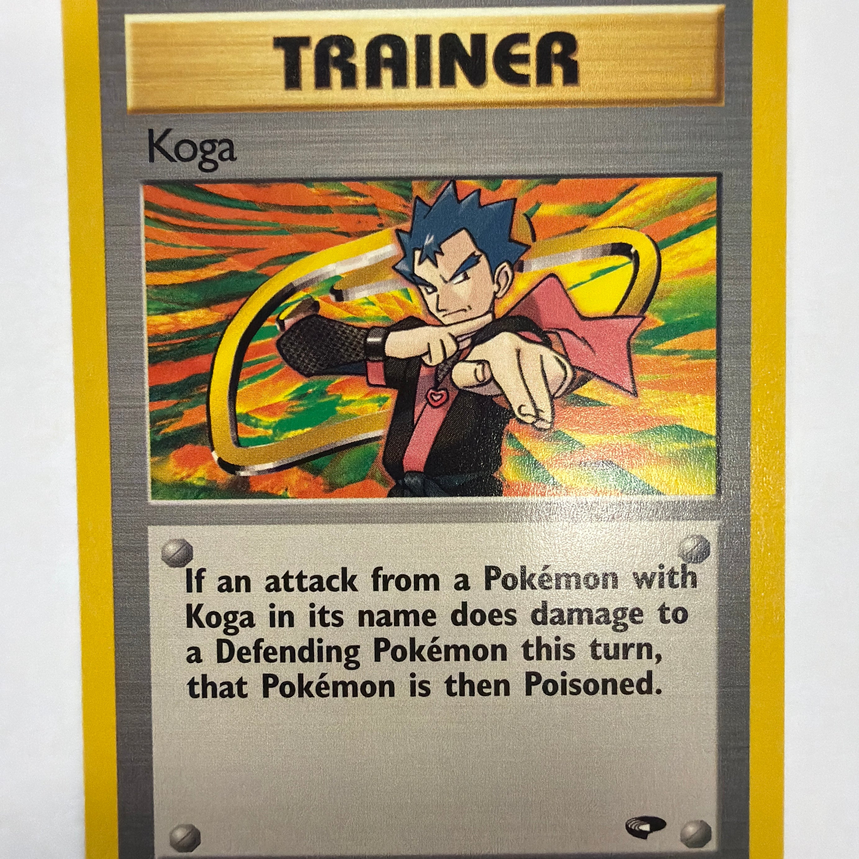 Pokémon TCG - Gym Challenge Unlimited Koga 106/132 Non-Holo LP
