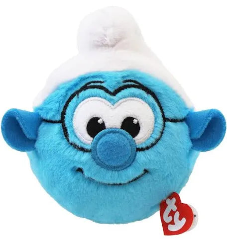 Ty Beanie Bouncers The Smurfs Brainy Smurf