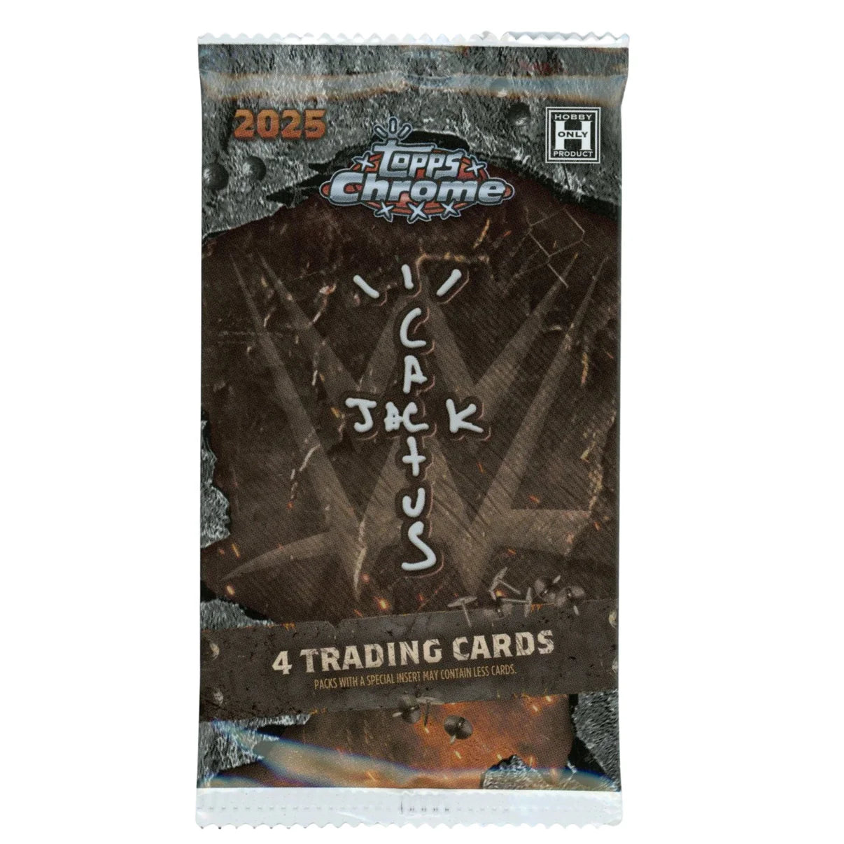 2025 Topps Chrome WWE X Cactus Jack Hobby Pack