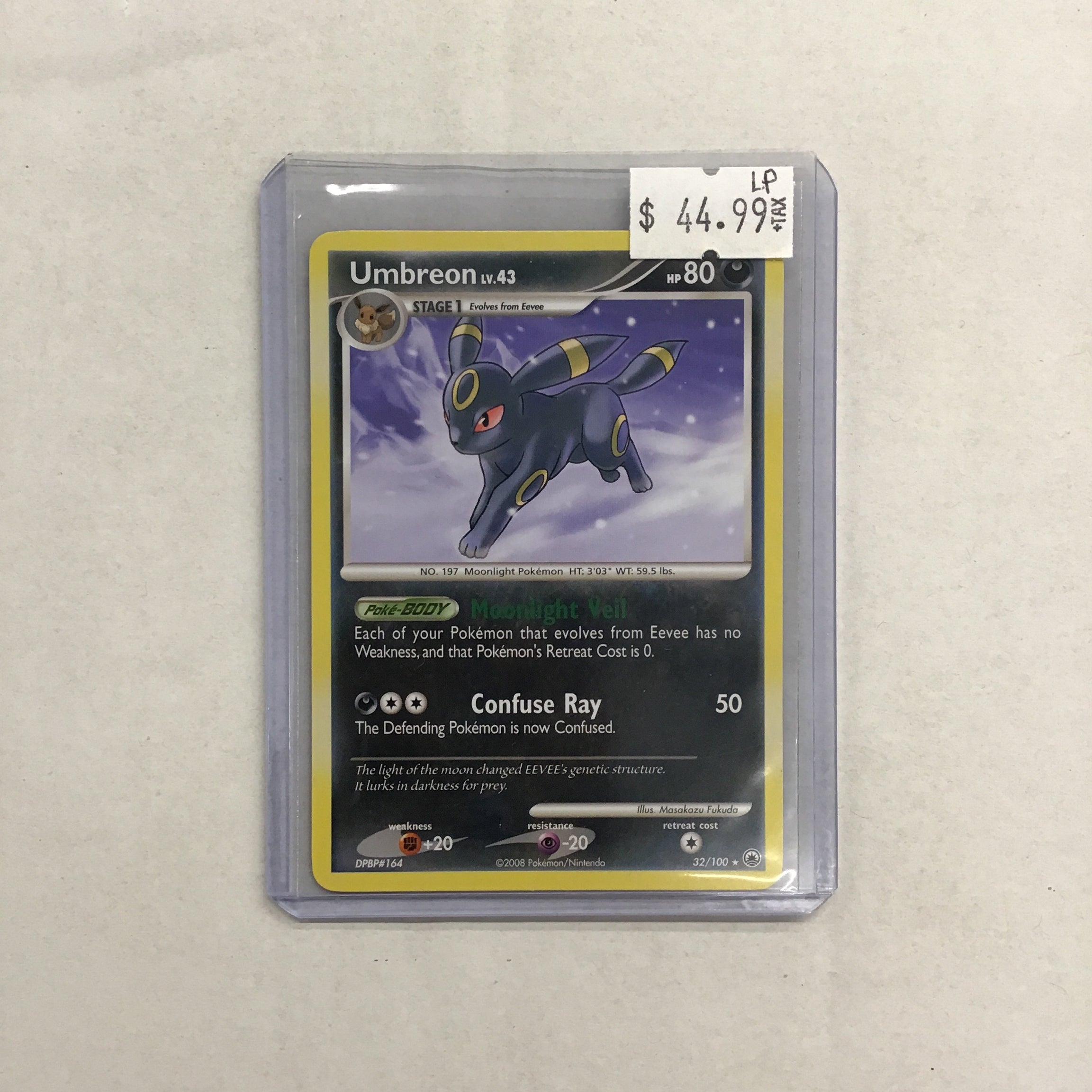 Pokémon TCG - Majestic Dawn Umbreon 32/100 LP