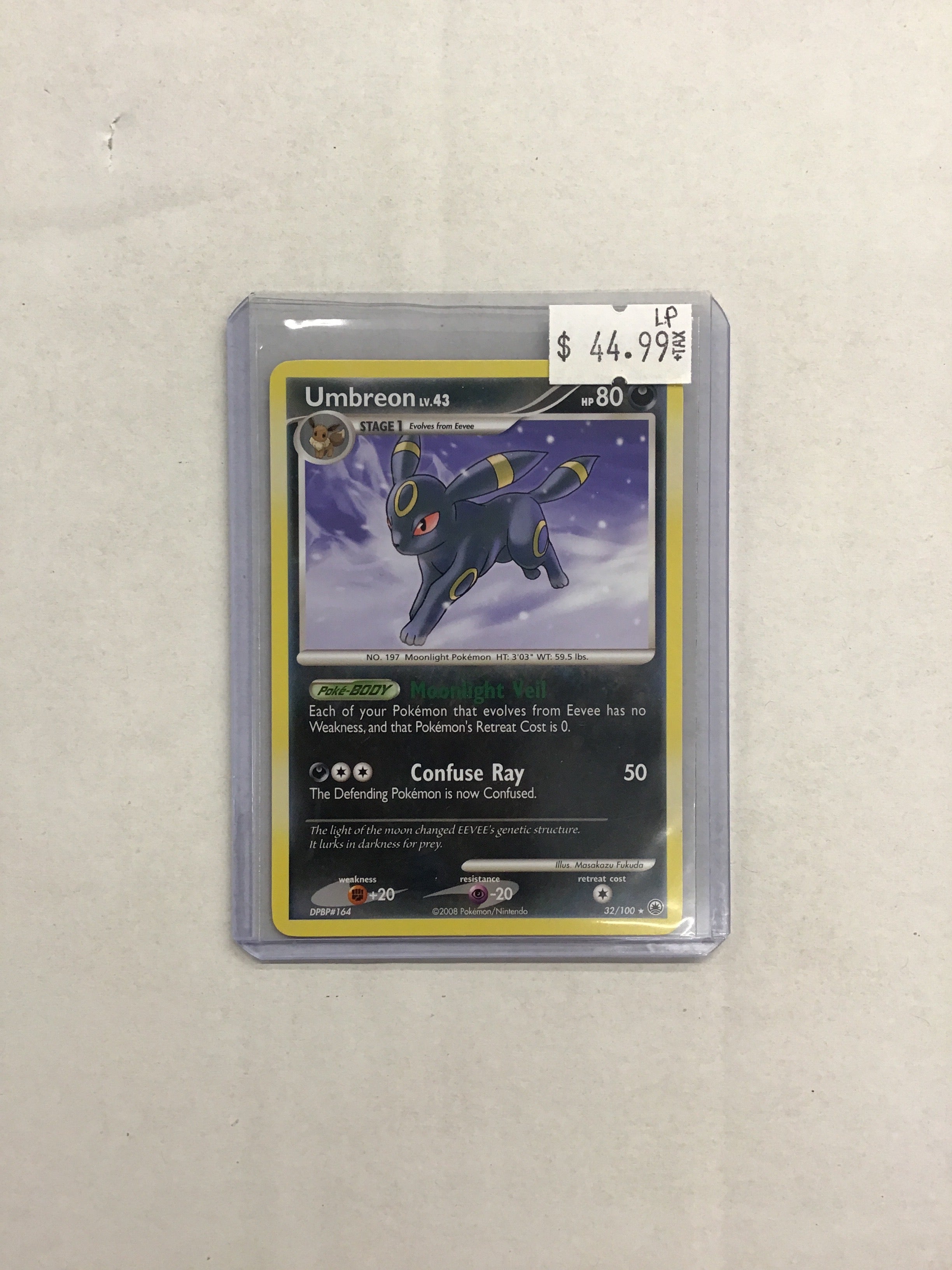 Pokémon TCG - Majestic Dawn Umbreon 32/100 LP