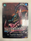 One Piece TCG St Topman Warcury OP13-089 Rare Alt Art NM
