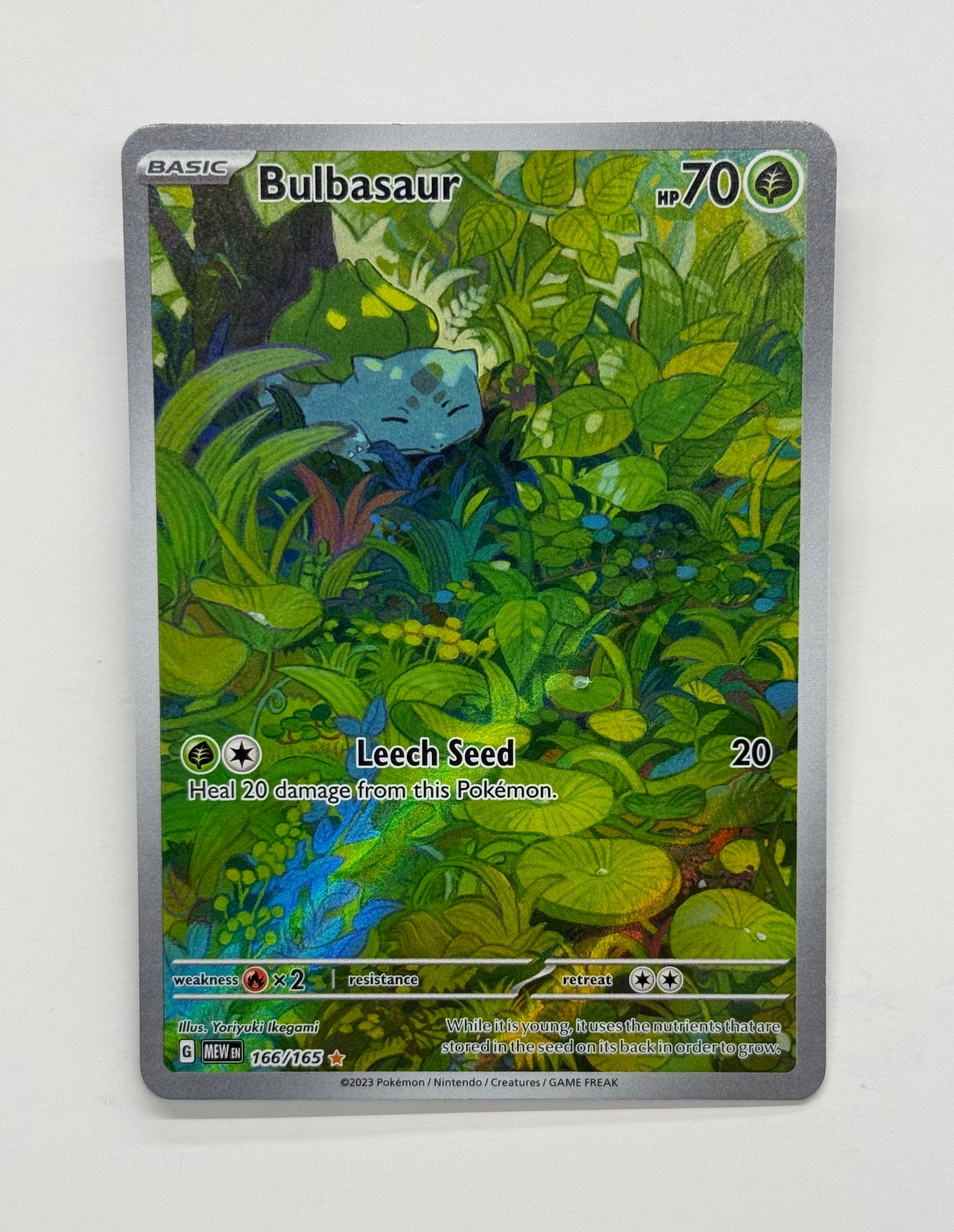 Pokémon TCG - 151 Bulbasaur 166/165 NM