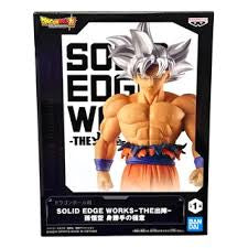 Banpresto Dragon Ball Z Solid Edge Works The Son Goku Ultra Instinct Statue