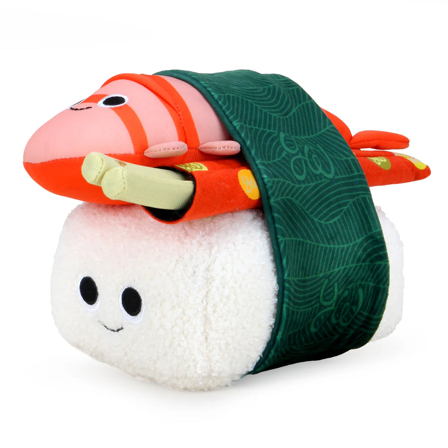 Kidrobot Yummy World Bubba the Shrimp Nigiri Sushi Interactive Plush