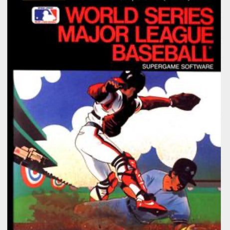 Intellivision World Series Major League Baseball Video Game