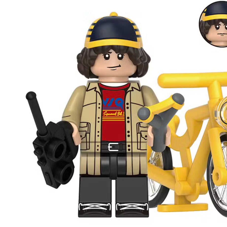 Stranger Things Dustin #1 Mini Block Figure