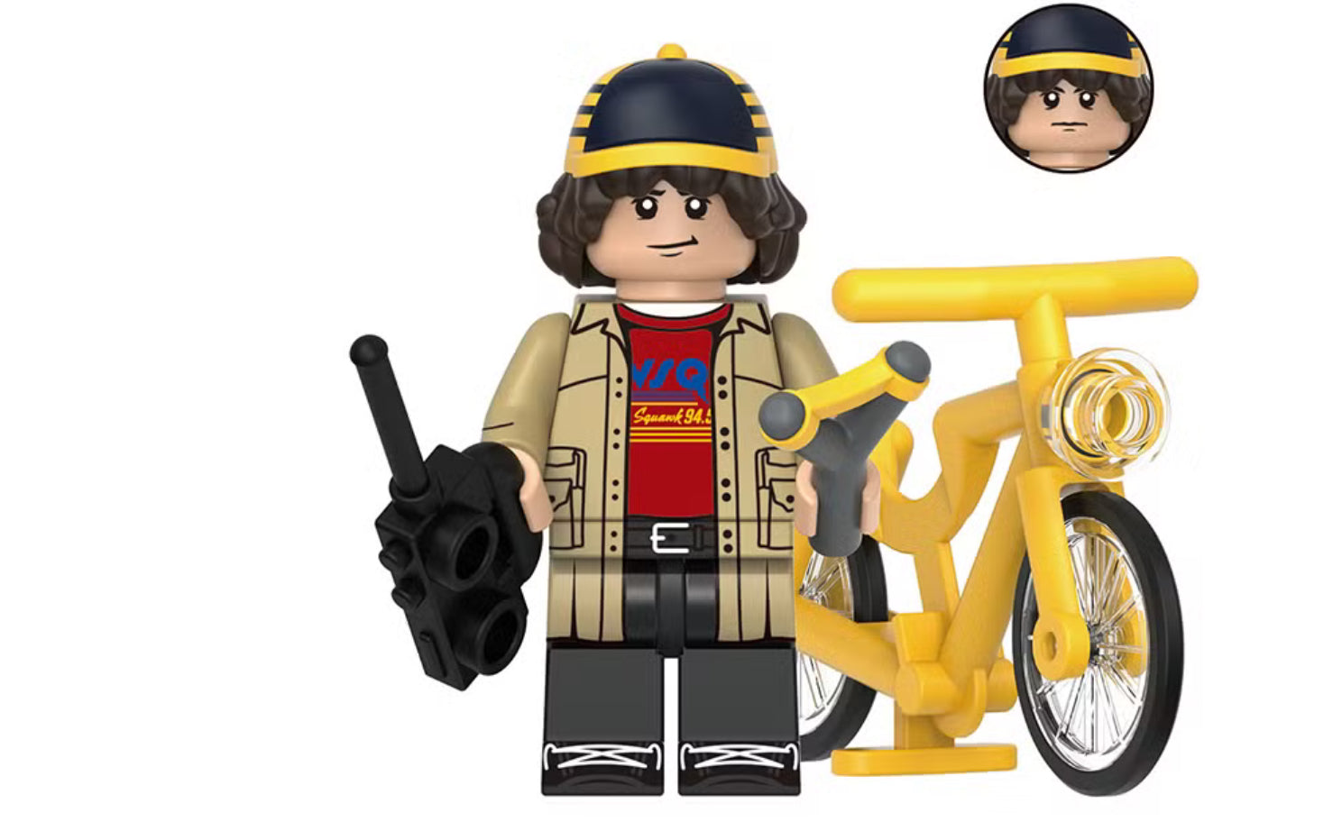 Stranger Things Dustin #1 Mini Block Figure