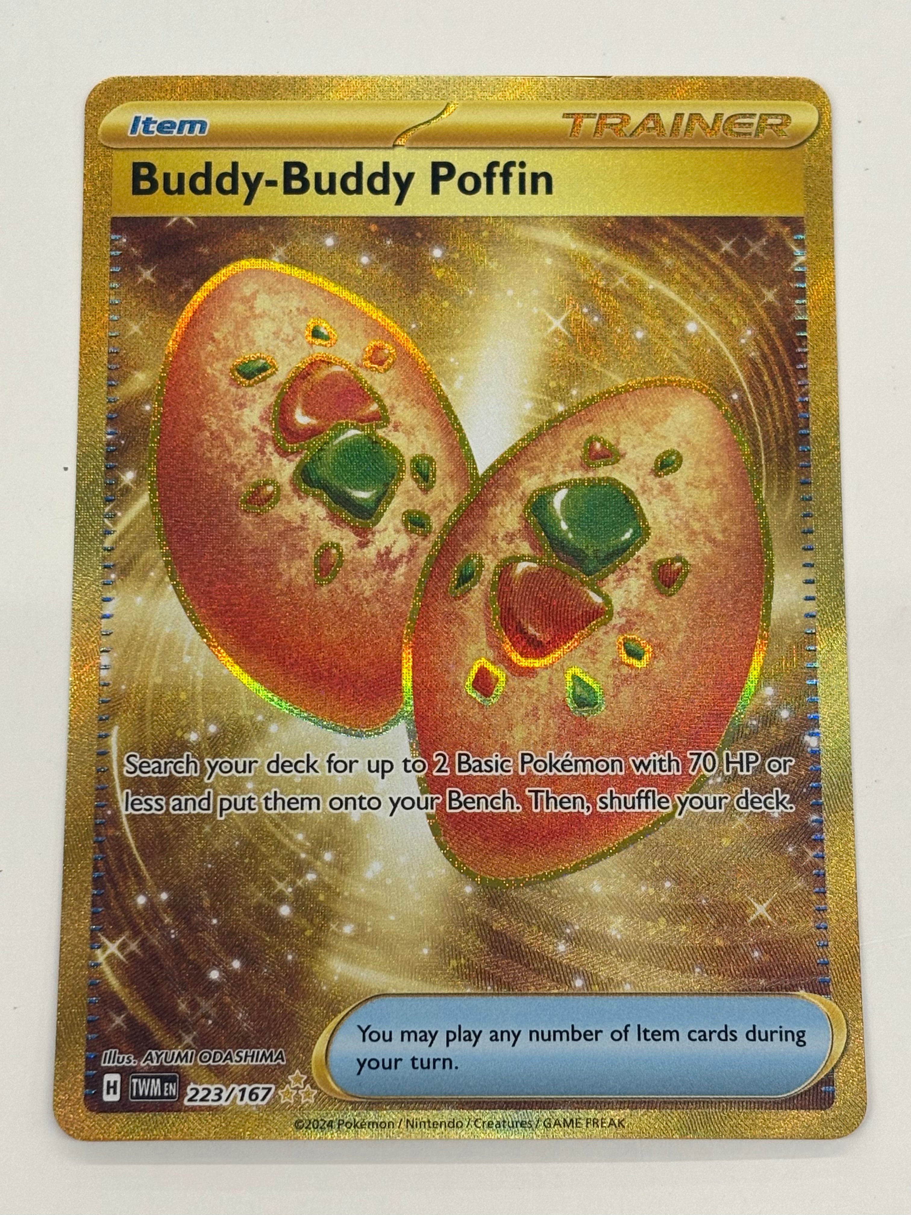 Pokémon TCG - Twilight Masquerade Buddy-Buddy Poffin 233/167 NM