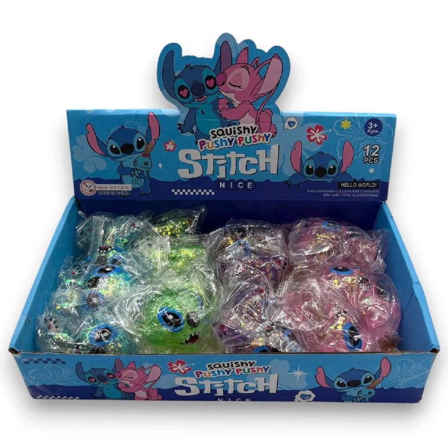 Squishy Pushy Pushy Nice Stitch Sensory Toy
