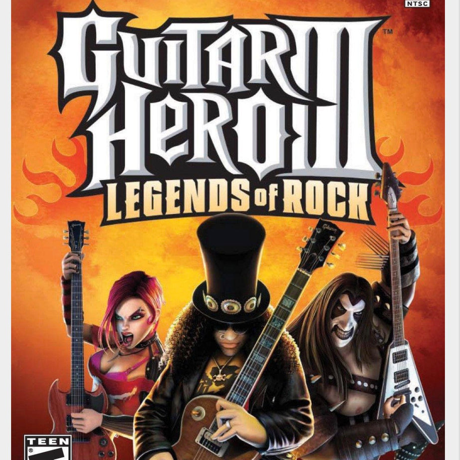 Xbox 360 Guitar Hero III Legends of Rock Video Game