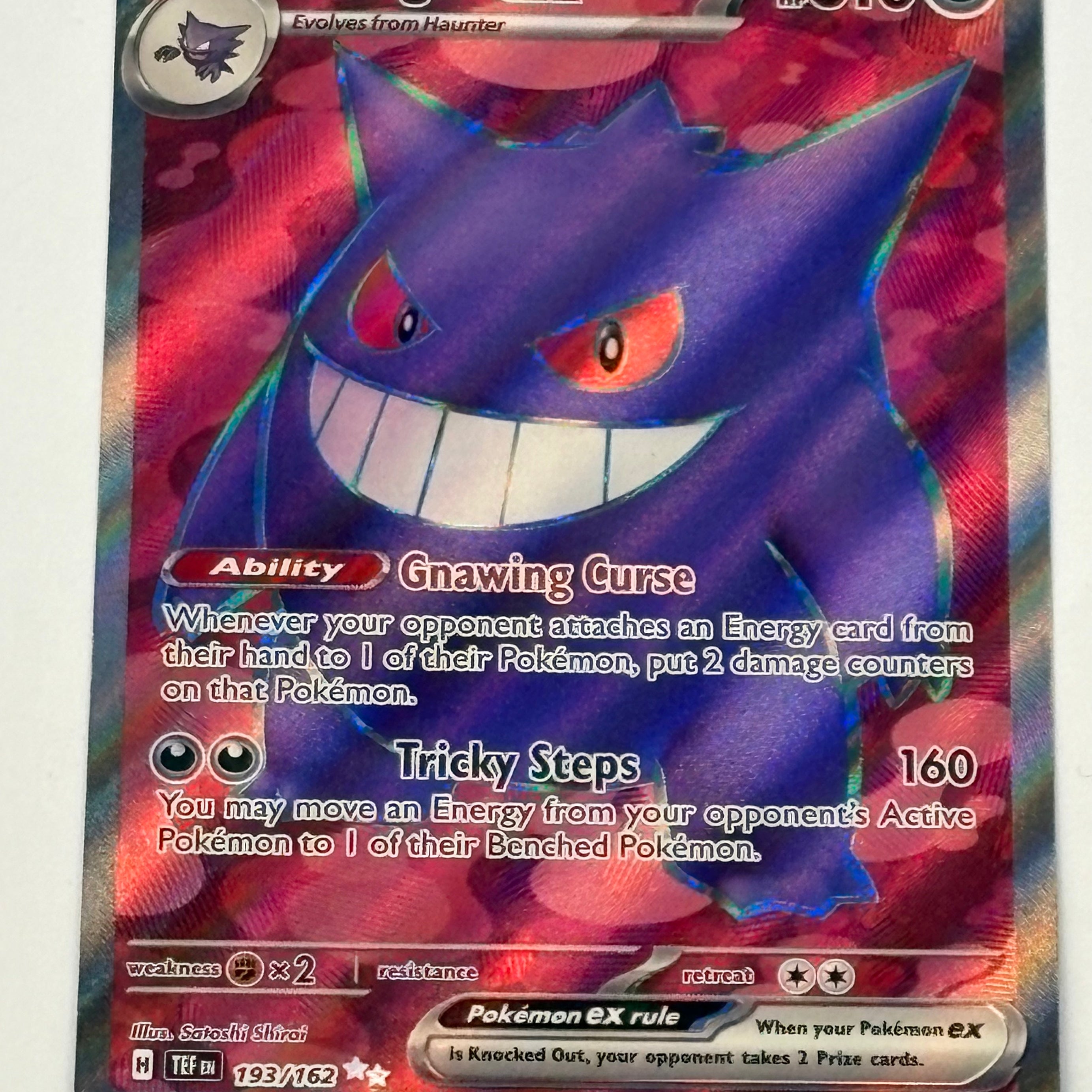 Pokémon TCG - Temporal Forces Gengar ex 193/162 NM