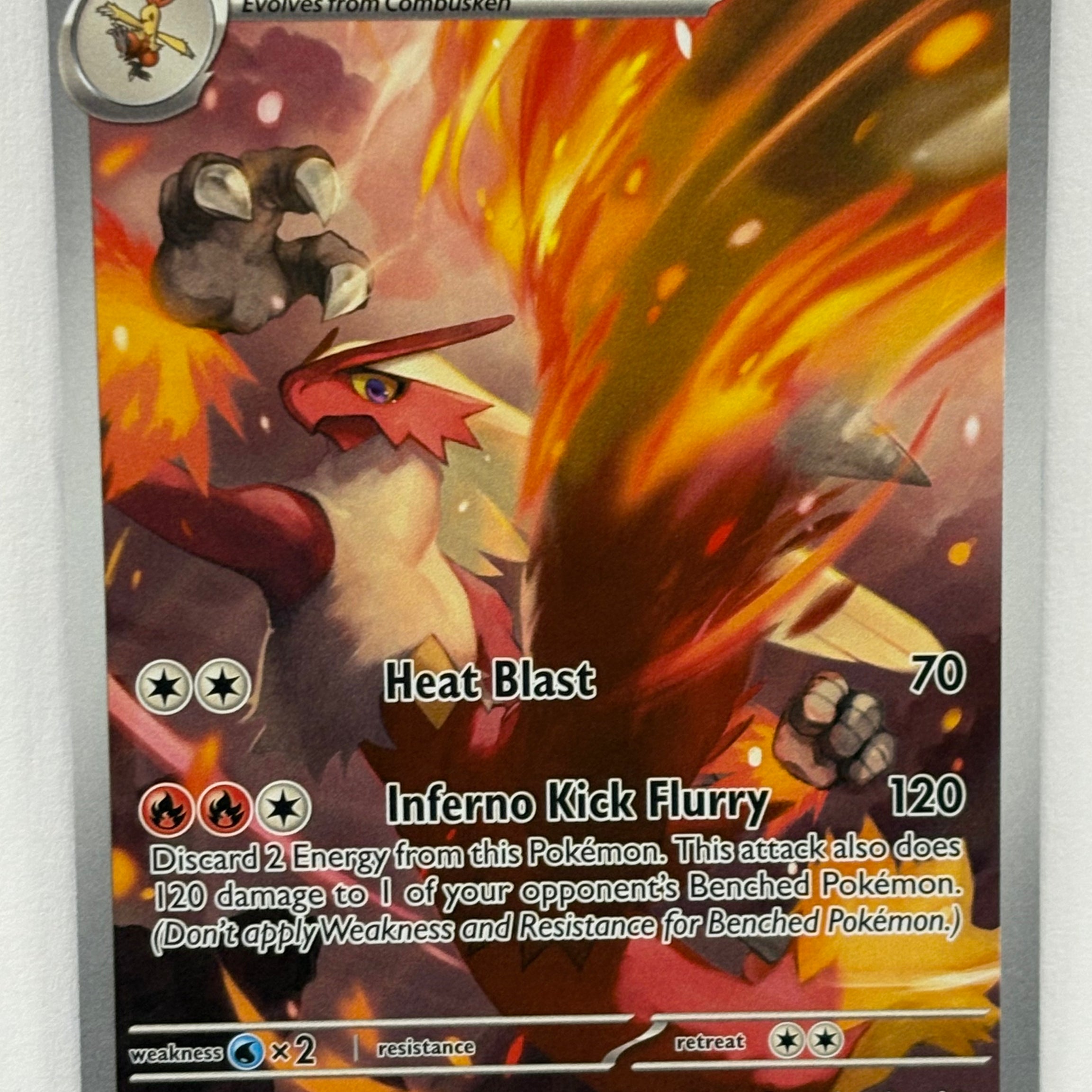 Pokémon TCG - Destined Rivals Blaziken 192/182 NM