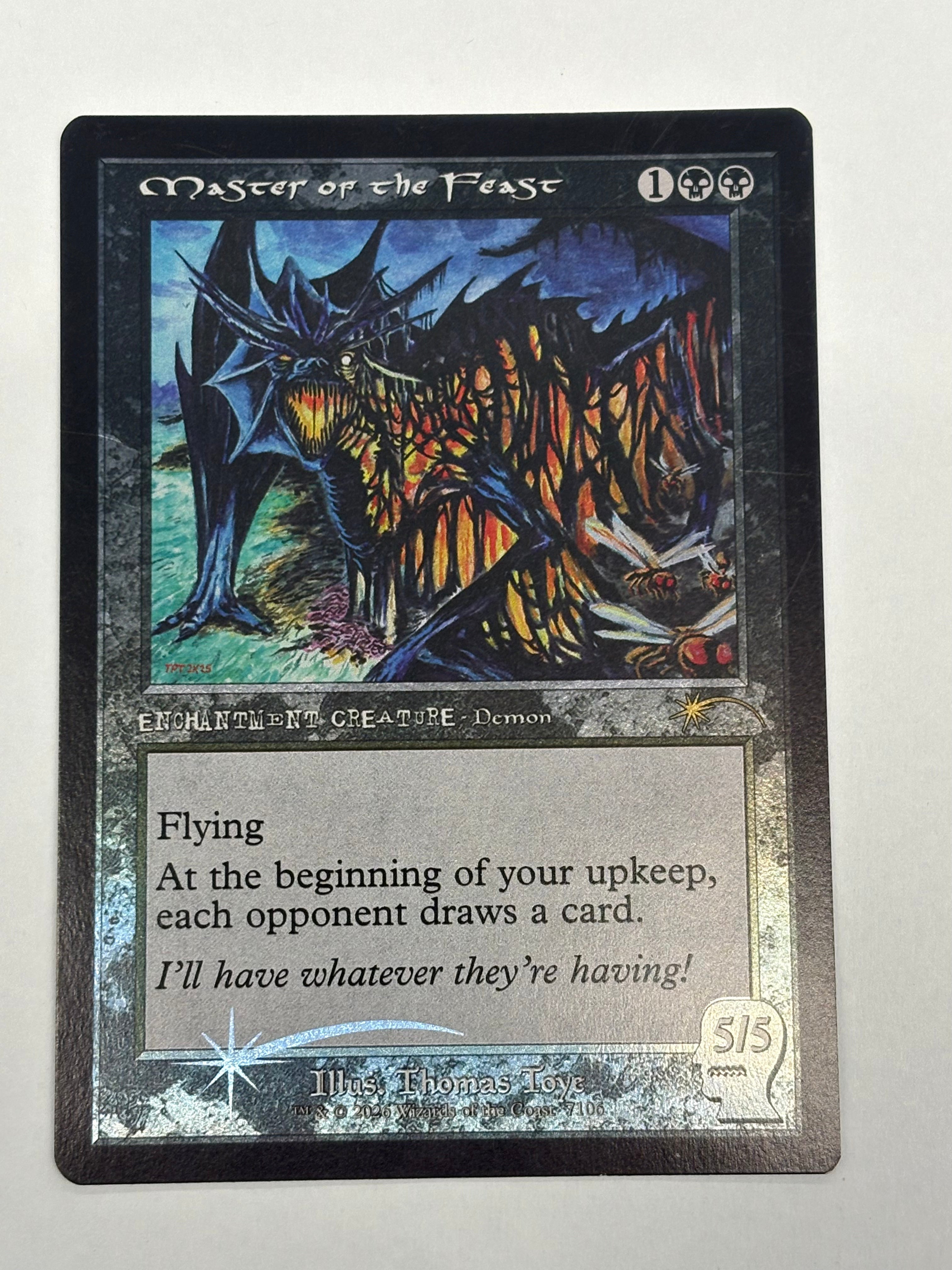 Magic the Gathering TCG - Secret Lair Drop Master of the Feast (Retro Foil) 7106 NM