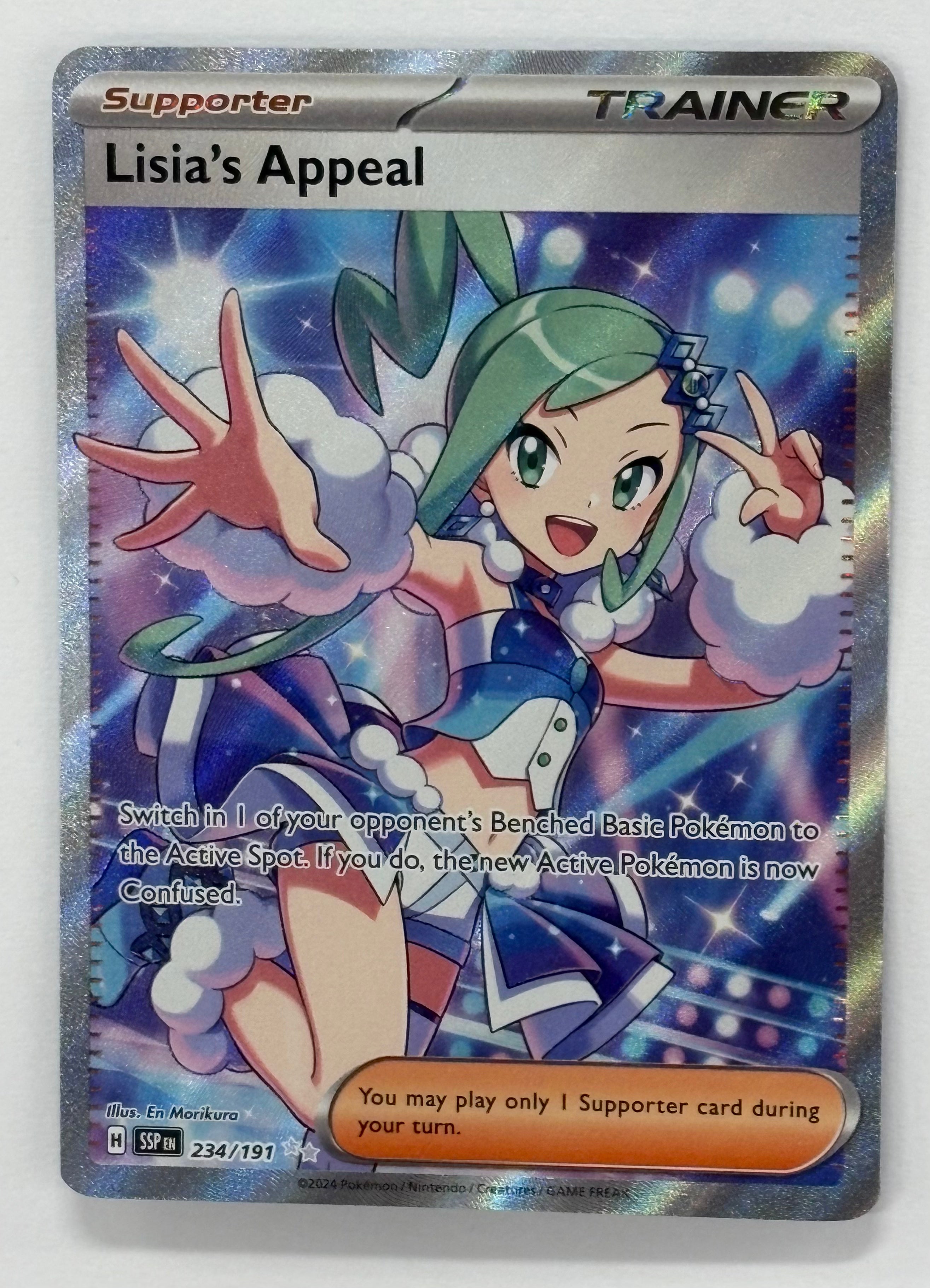 Pokémon TCG - Surging Sparks Lisia’s Appeal 234/191 NM