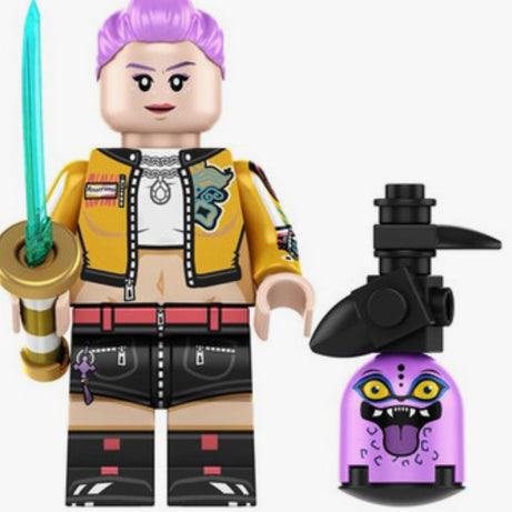 K-Pop Demon Hunters Rumi #1 Mini Block Figure
