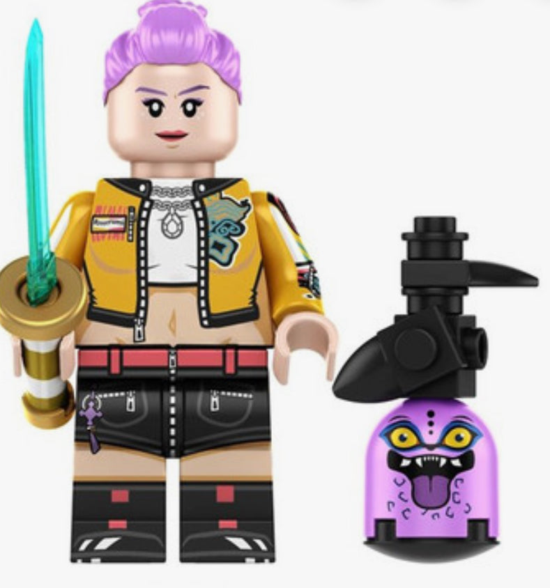 K-Pop Demon Hunters Rumi #1 Mini Block Figure