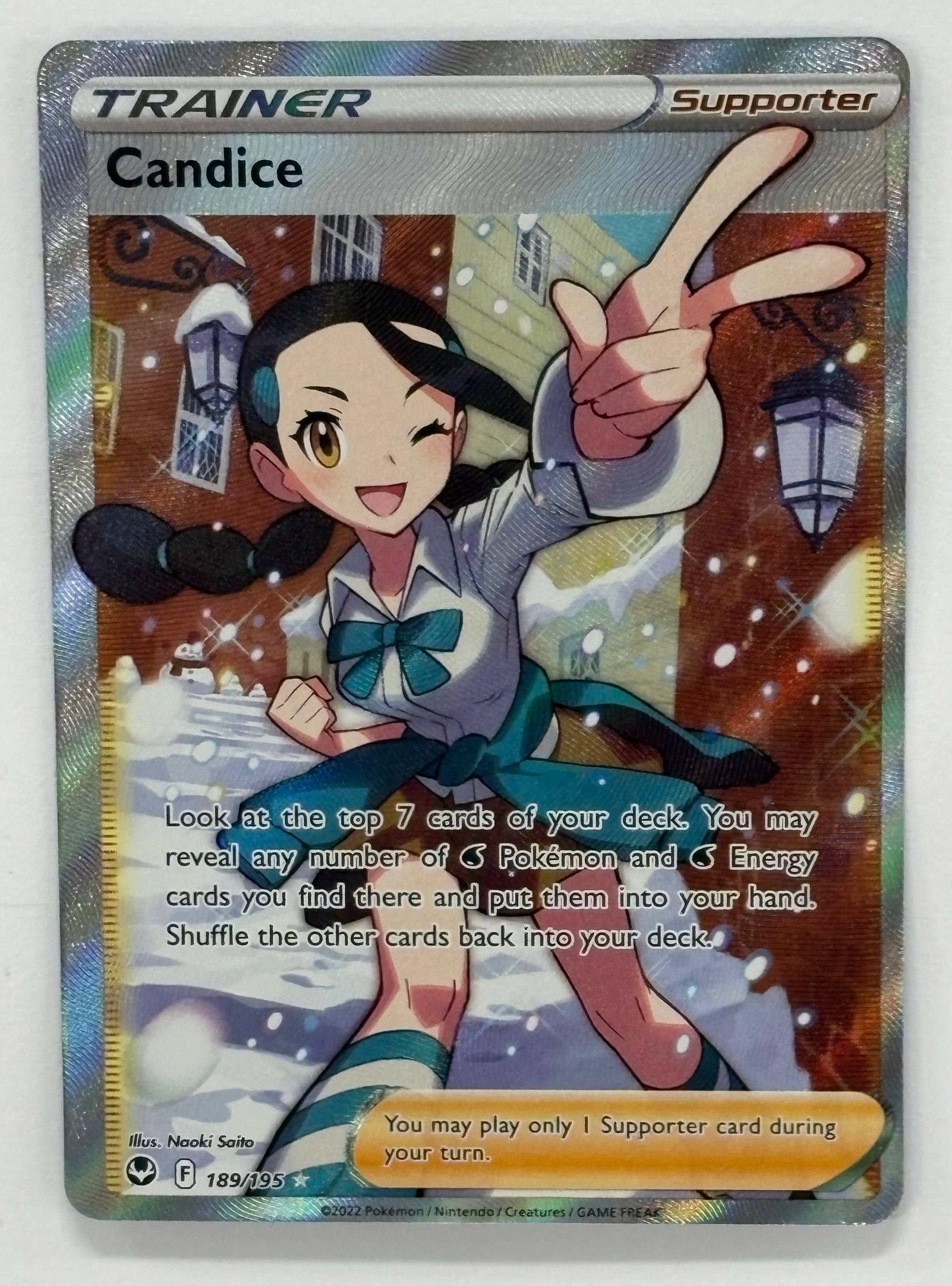 Pokémon TCG - Silver Tempest Candice 189/195 NM