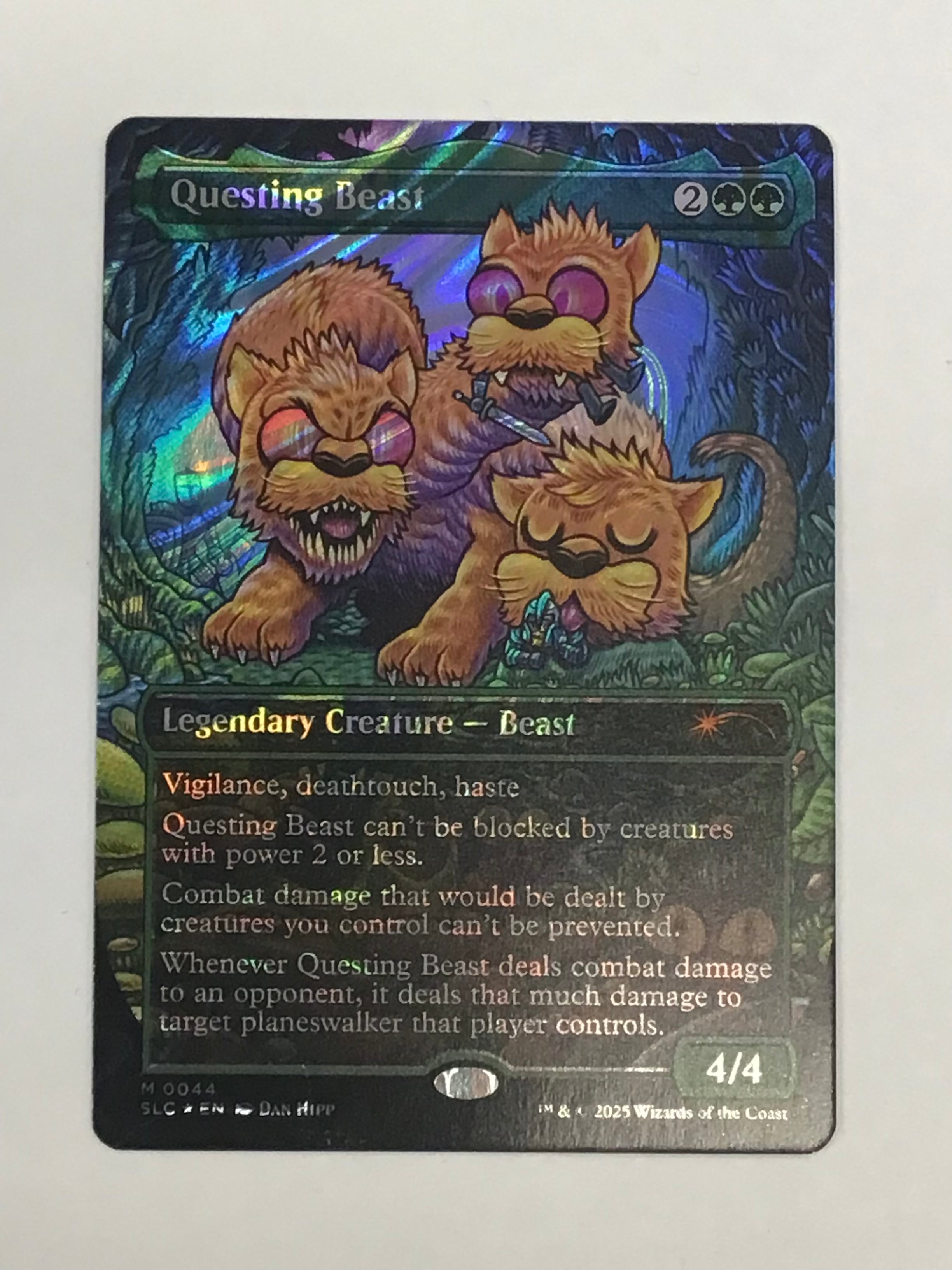 Magic The Gathering TCG - Secret Lair Countdown Questing Beast 044 Surge Foil NM