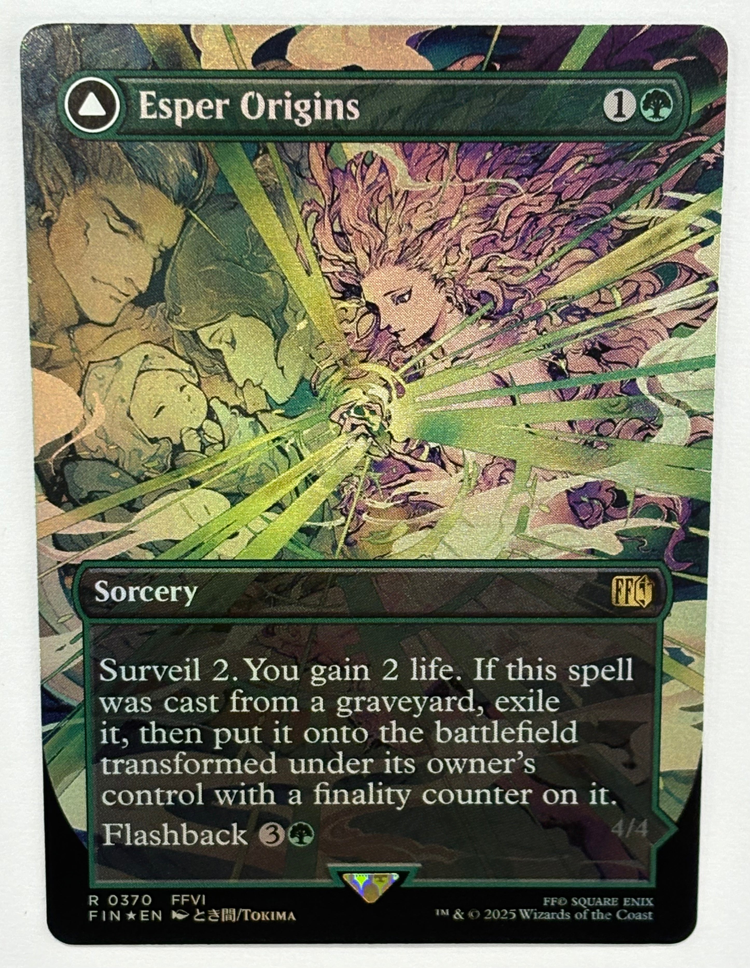 Magic The Gathering TCG - Final Fantasy Esper Origins (Borderless) 370 Foil NM