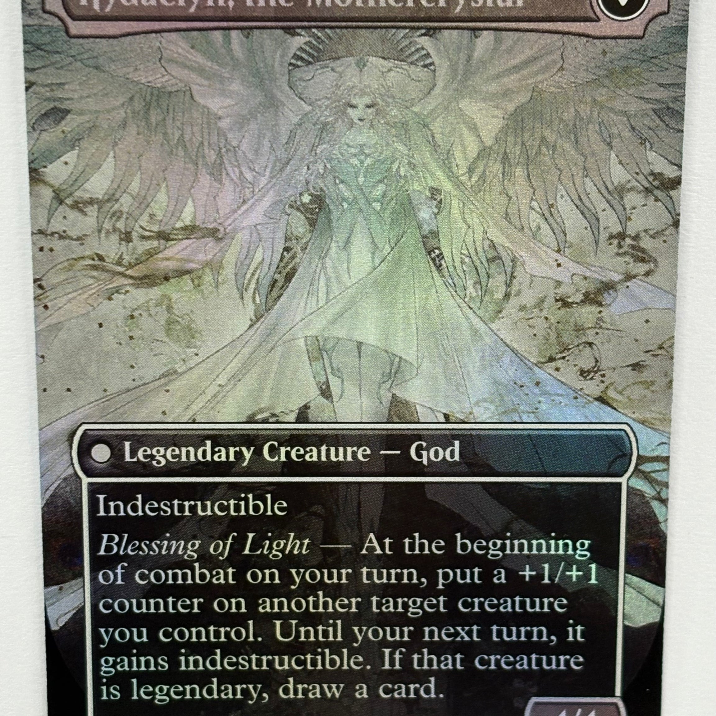 Magic The Gathering TCG - Final Fantasy Venat, Heart of Hydaelyn (Borderless) 329 Foil NM