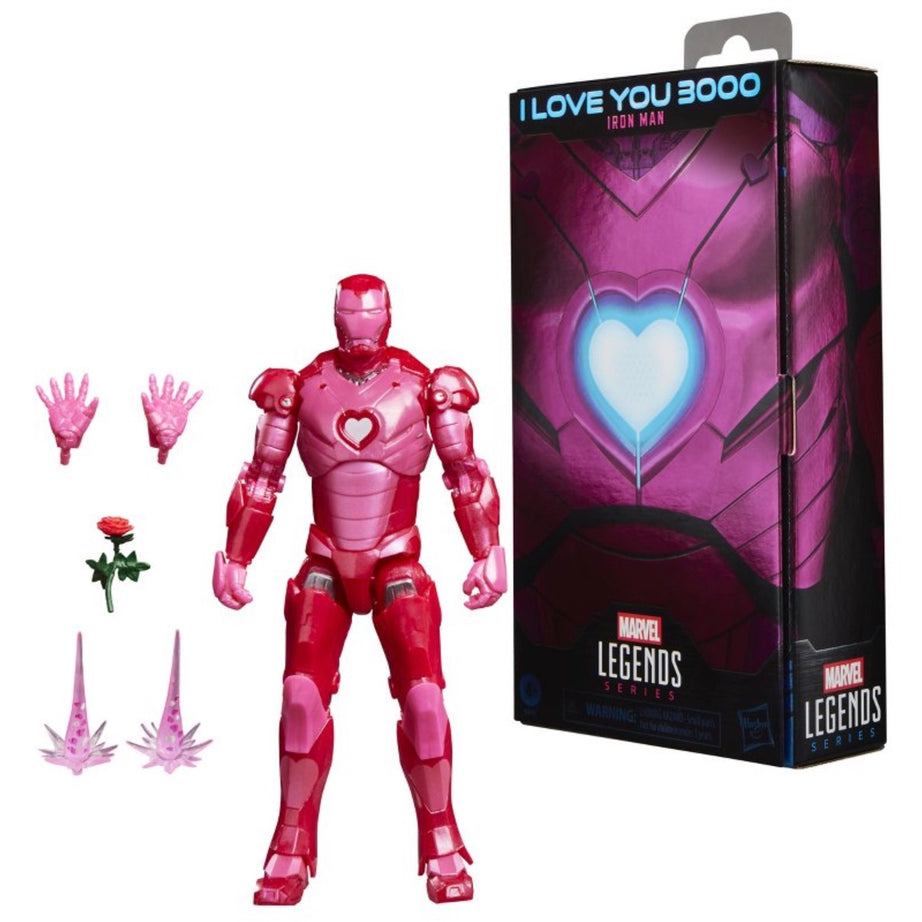 Hasbro Marvel Legends Series Iron Man I Love You 3000 Action Figure