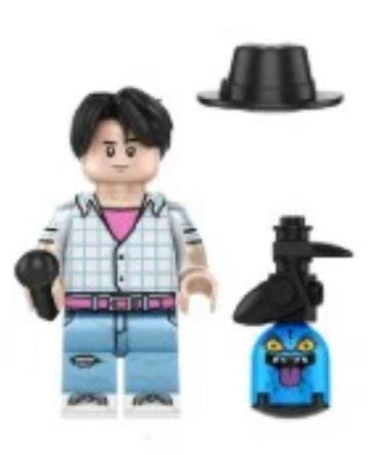 K-Pop Demon Hunters Jinu #1 Mini Block Figure