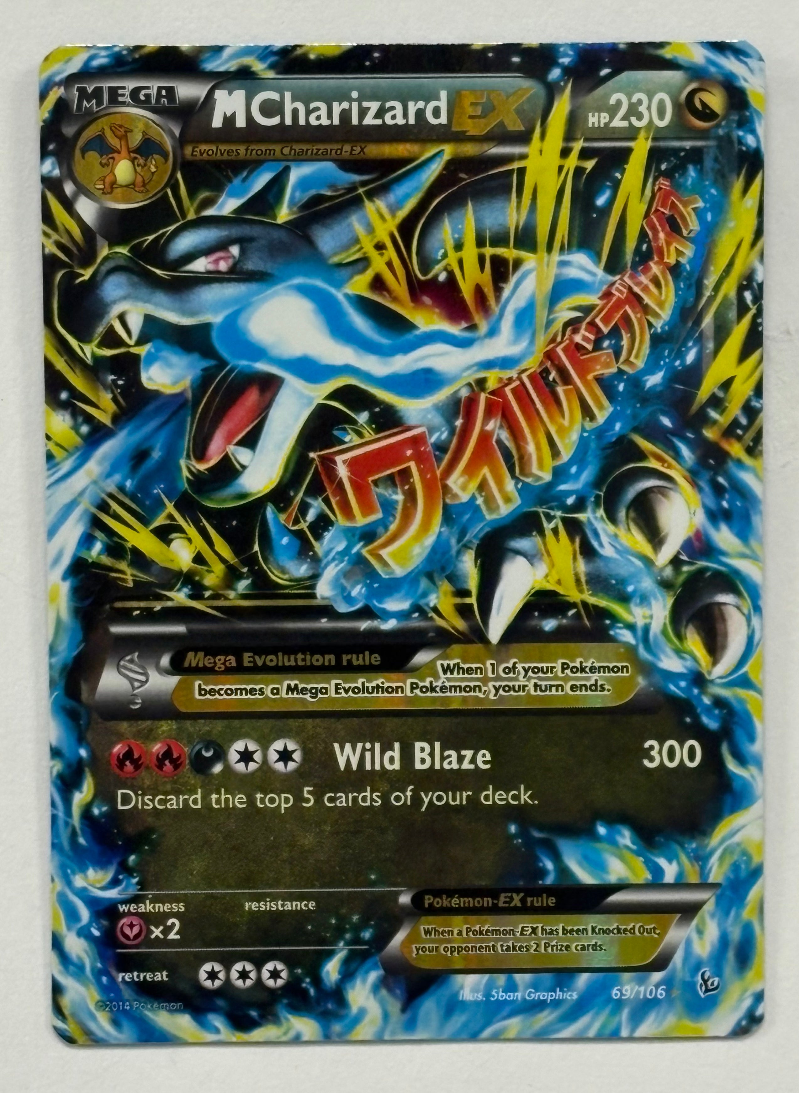 Pokémon TCG - Flashfire M Charizard EX 13/108 NM