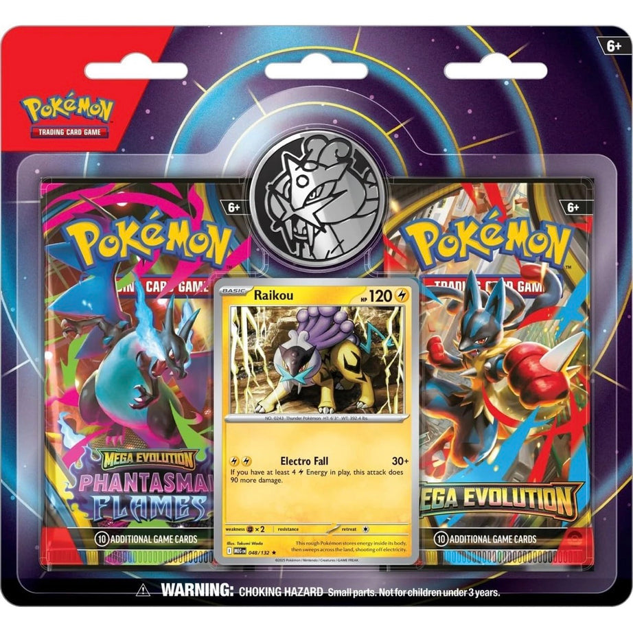 Pokémon TCG - Mega Evolution & Phantasmal Flames 2-Pack Blister