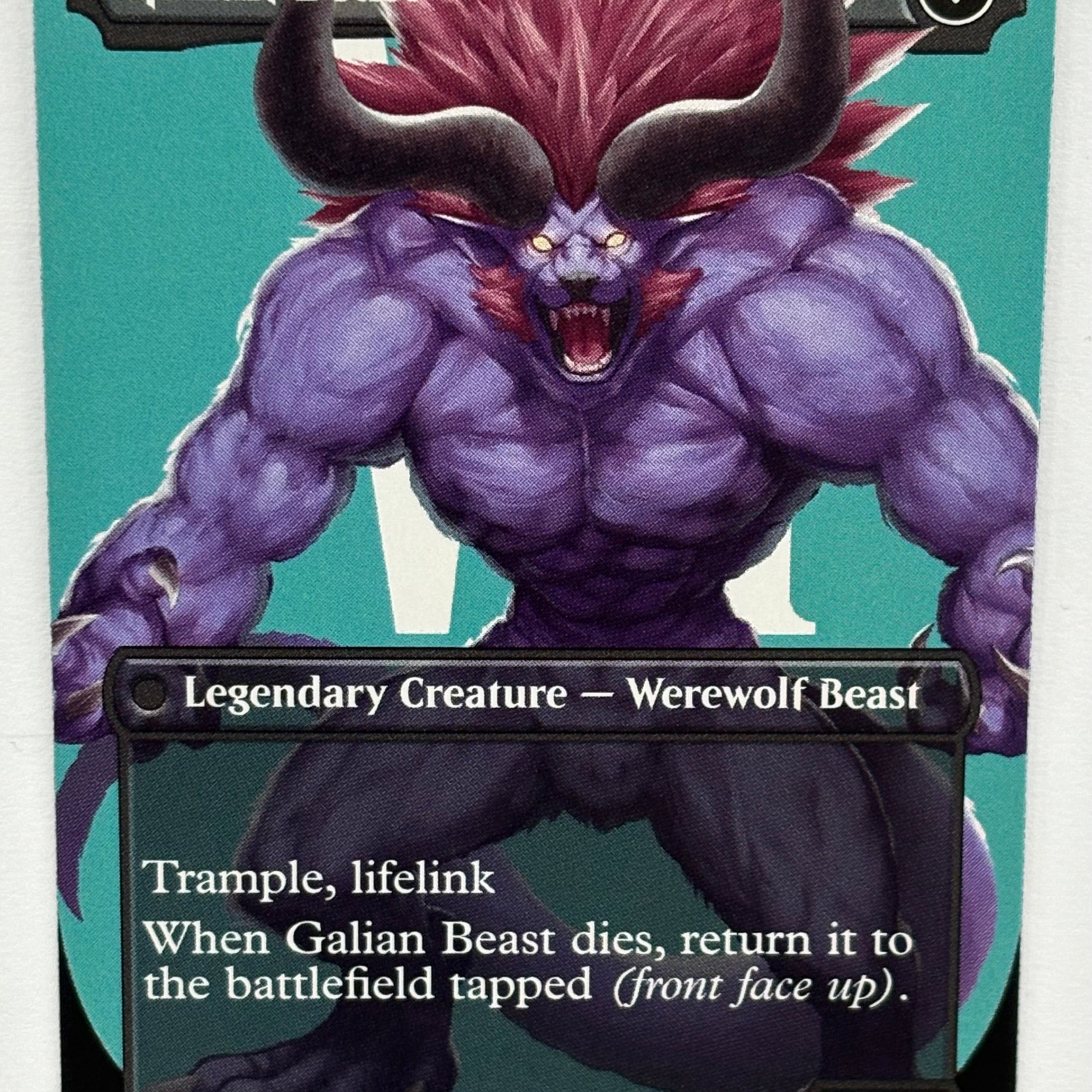 Magic The Gathering TCG - Final Fantasy Vincent Valentine (Borderless) 383 NM