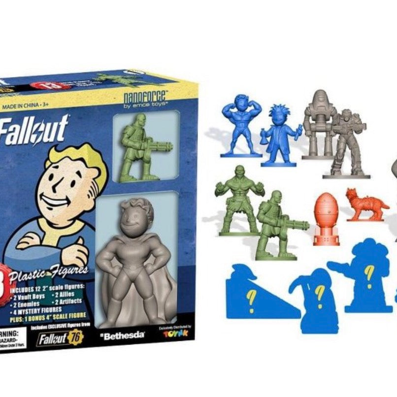 Emce Toys Nanoforce Fallout Series 1 Army Builder Figure Collection