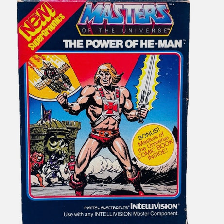 Intellivision Masters of The Universe The Power of He-Man Video Game