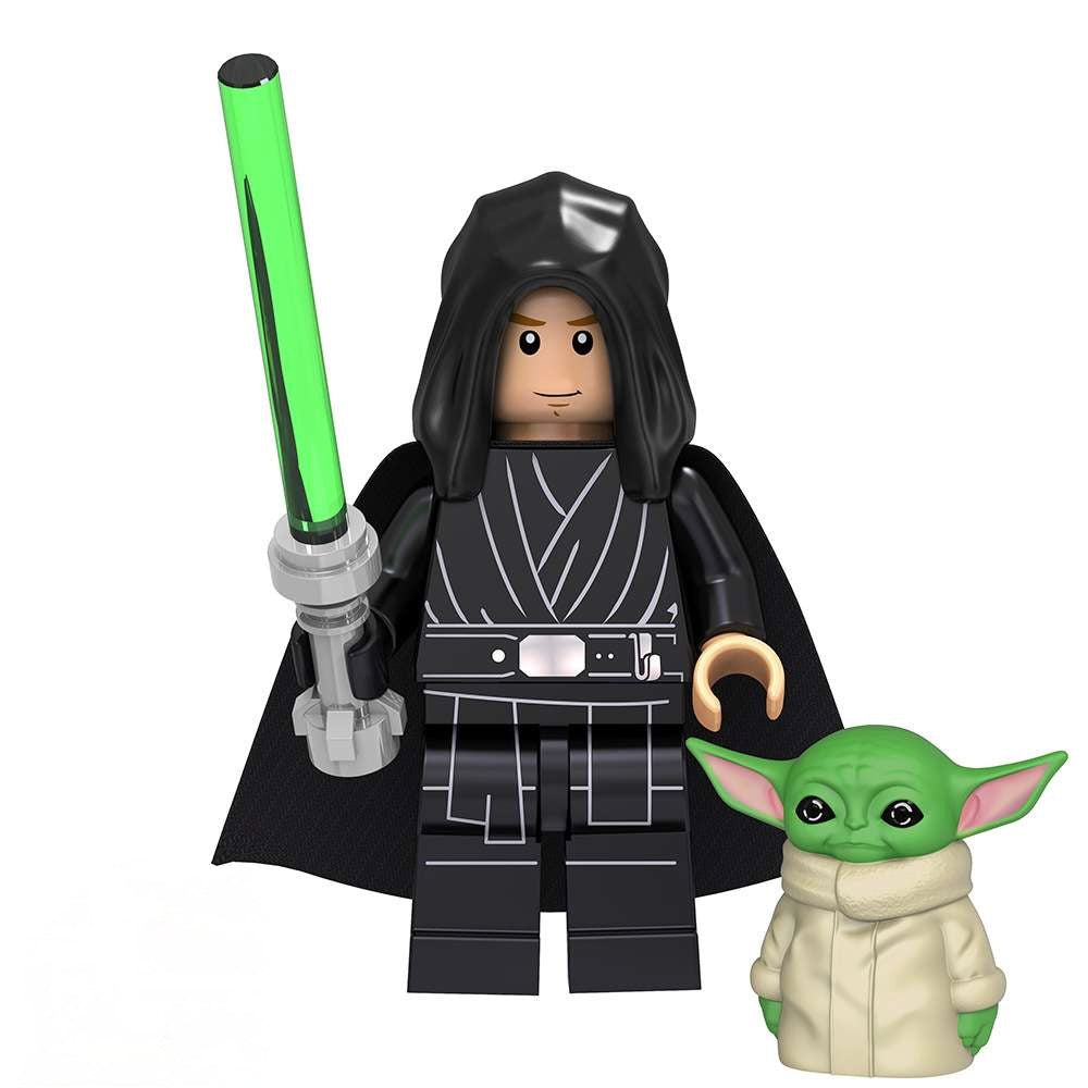 Star Wars Luke Skywalker #1 Mini Block Figure