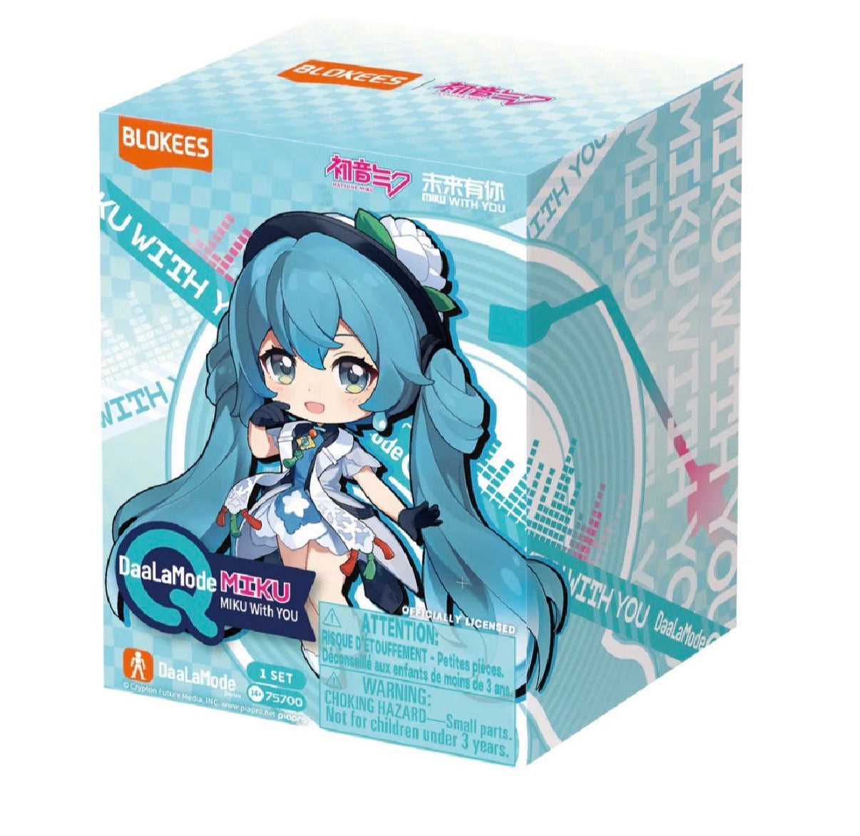 Blokees DaaLaMode Miku With You Model Kit Action Figure
