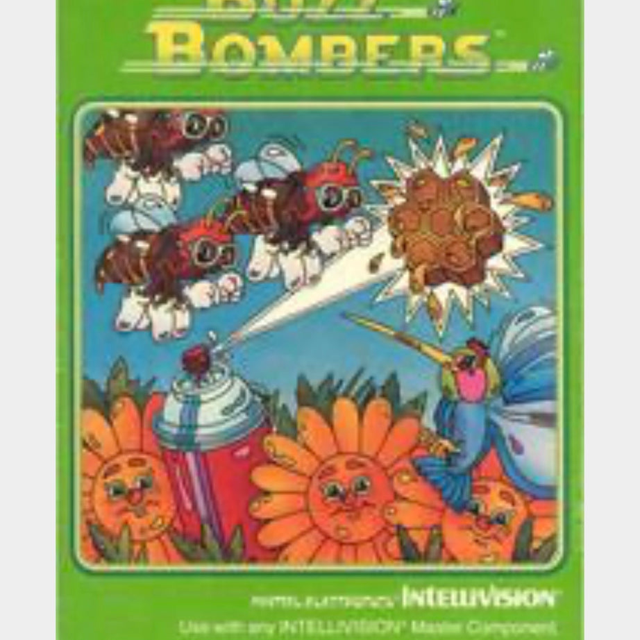 Intellivision Buzz Bombers Video Game