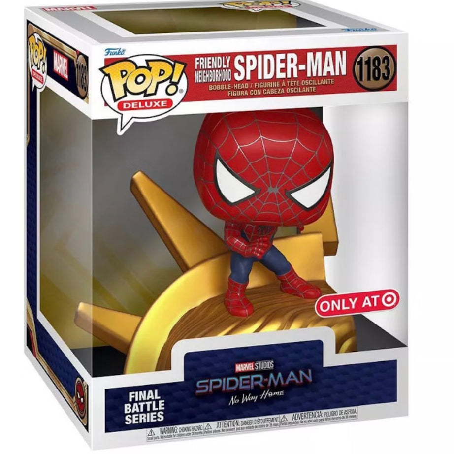 Funko Pop! Deluxe Marvel Spider-Man No Way Home The Amazing Spider-Man Target Exclusive #1183
