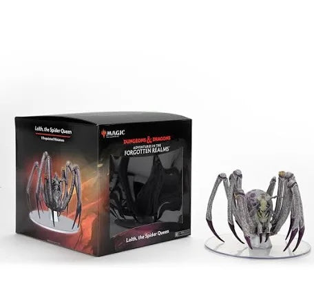 Wizards of the Coast Dungeons and Dragons Adventures in the Forgotten Realms Magic the Gathering Lolth the Spider Queen Miniature