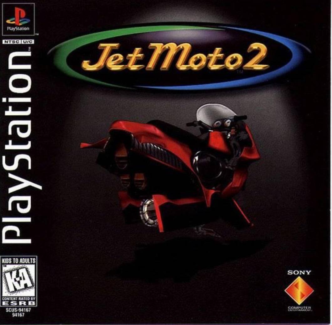 Playstation JetMoto 2 Video Game
