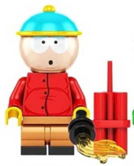 South Park Eric Cartman #1 Mini Block Figure