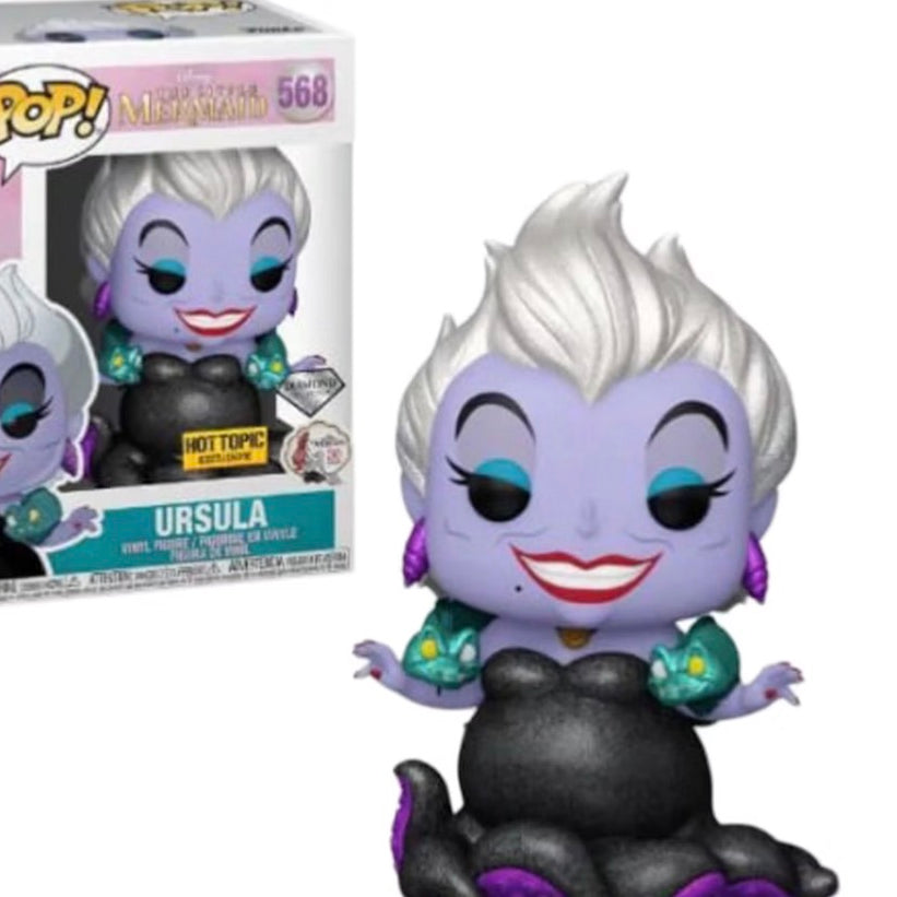 Funko Pop! Disney The Little Mermaid Ursula Hot Topic Exclusive Diamond Collection #568